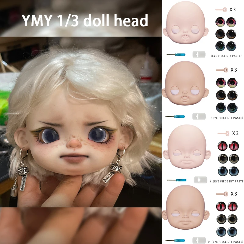 

60 см BJD ymy большая грушевидная кукла голова 1/3 Окружность 25 см без макияжа включает в себя комплект глаз подвижное шарнирное тело кукла аксессуары