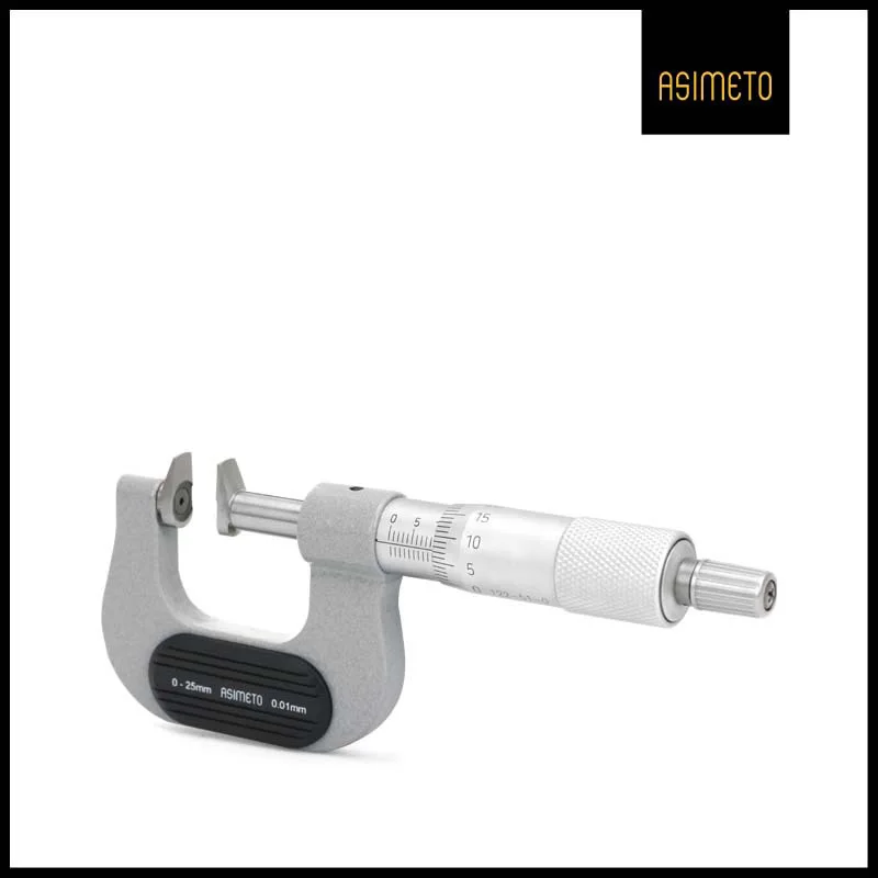 Asimeto-Micromètres à mâchoire STRE0.01 mm, broche non rotative