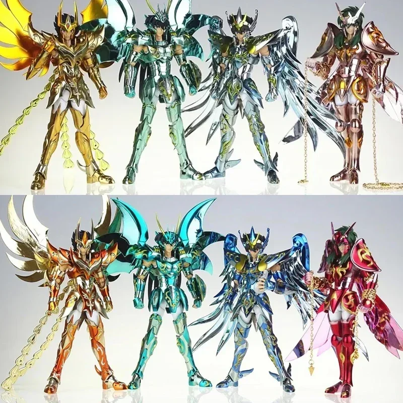 In Stock GT Saint Seiya Myth Cloth EX Pegasus Andromeda Shun Dragon Shiryu Phoenix Ikki God V4 Knights of Zodiac Action Figure