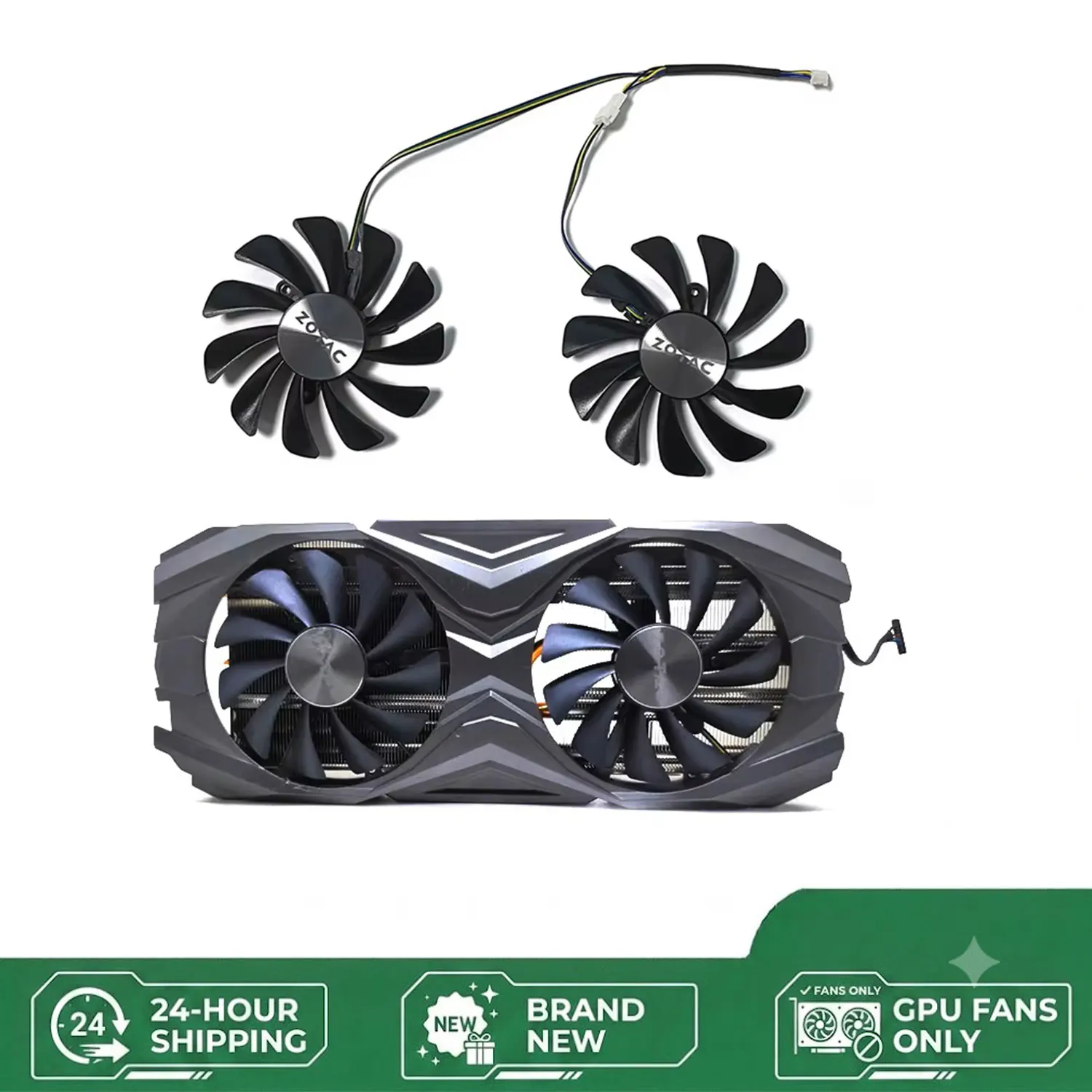 Cooling fan suitable for Zotac Gtx 1070 1080 Ti Gtx 1070Ti 1080Ti graphics card 95MM 4PIN GAA8S2U GPU FAN
