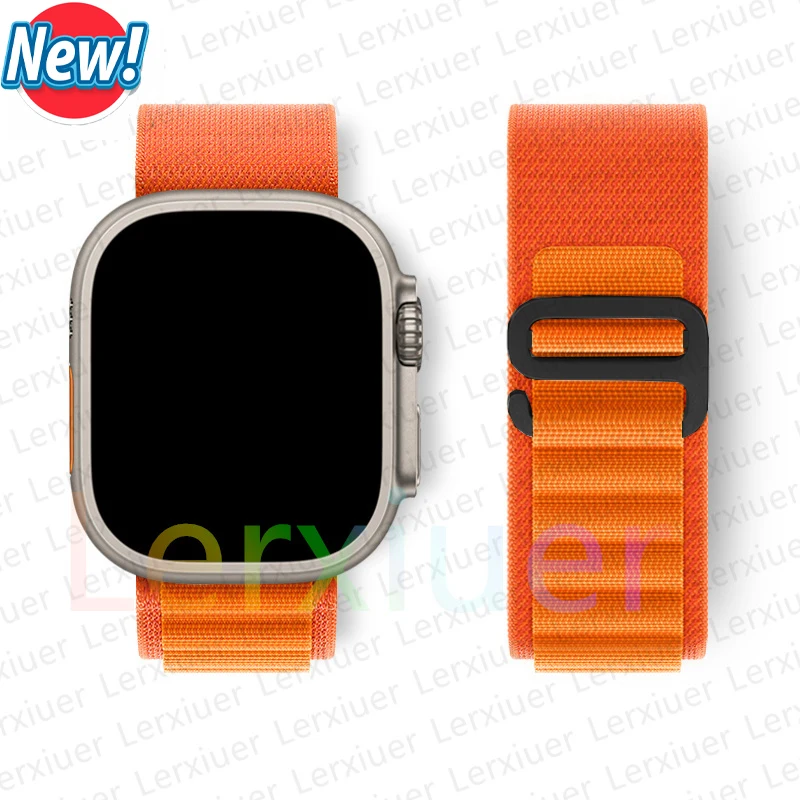 Alpine Loop straps For Apple watch ultra 2 band 49mm 44mm 45mm 38/40/41mm bracelet correa iWatch series 10-42/46mm 9/8/7/6/5/4/3