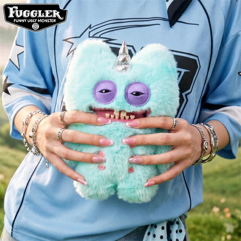 Original Fuggler Funny Ugly Teeth Monsters Plush Toys Fugglercorns Kawaii Unicorn Stinkface Sphynx Cat Screech Peluche Dolls view 4