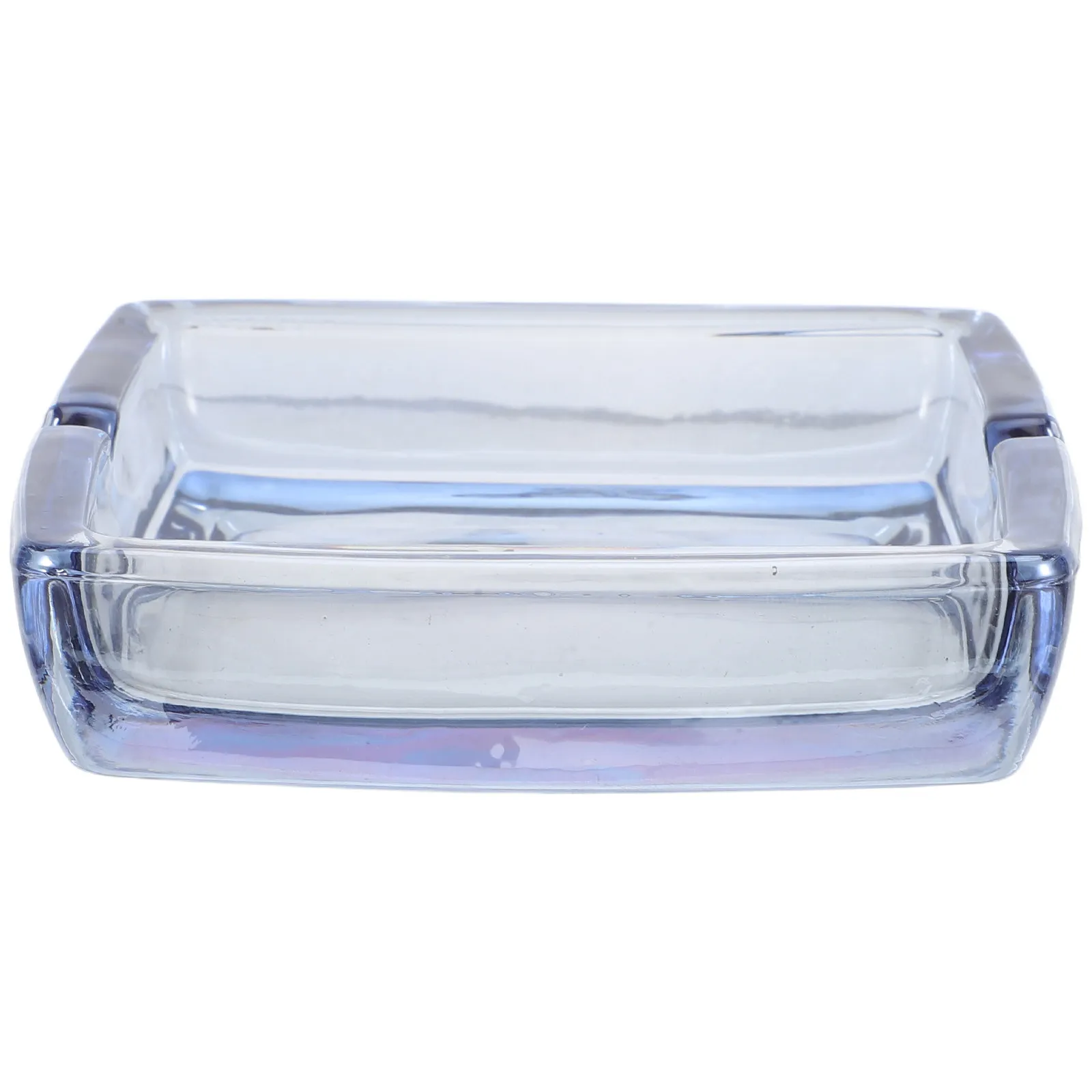 

Стеклянная пепельница для сигар и сигарет, для курящих, декор для дома, подходит для ванных комнат и офисов, янтарная