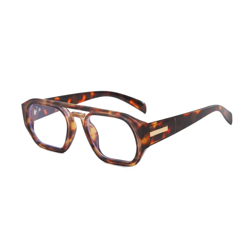 Neue Vintage Quadratische Sonnenbrille für Damen und Herren Marken-Rechteck-Sonnenbrille Ovale Brillen für Männer und Frauen – Detail 18