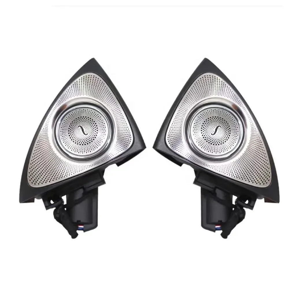 Factory Direct Sales 64 Colors 3d Rotary Treble Tweeter Speakers With Ambient Lights for Mercedes Benz S-class W222