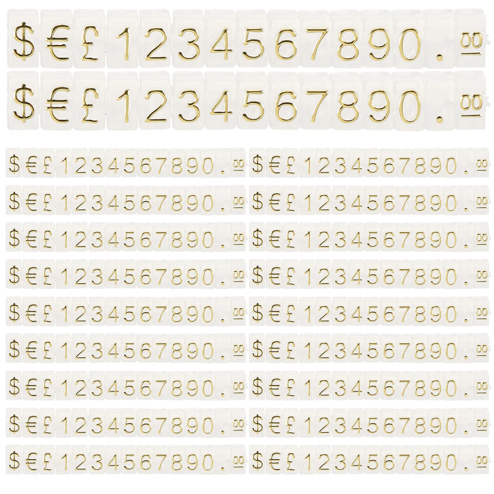 

20 шт. Премиальные пластиковые ценники-кубики, разборные, для демонстрационных стендов, розничных магазинов, торговых центров, ювелирных изделий