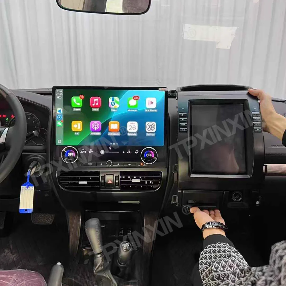 Android Auto Car Radio For Toyota Land Cruiser Prado 120 For GX470 2002~2009 GPS Navigation Multimedia Stereo Receiver Head Unit