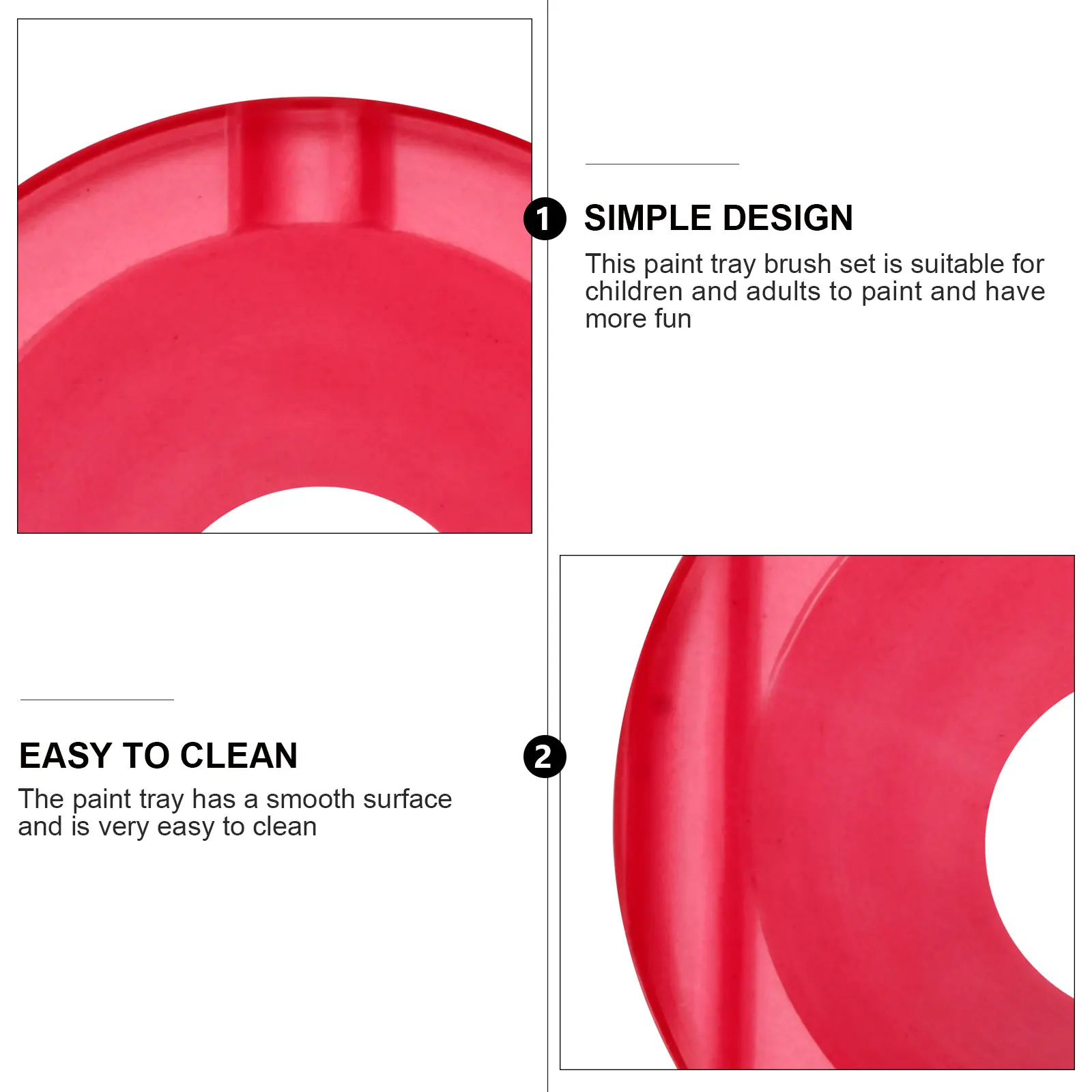 

16 Pcs Pen Wash Bucket Set Paint Brushes Cleaner Cup Painting Supplies Spill-proof Cups Water for Reusable Plastic