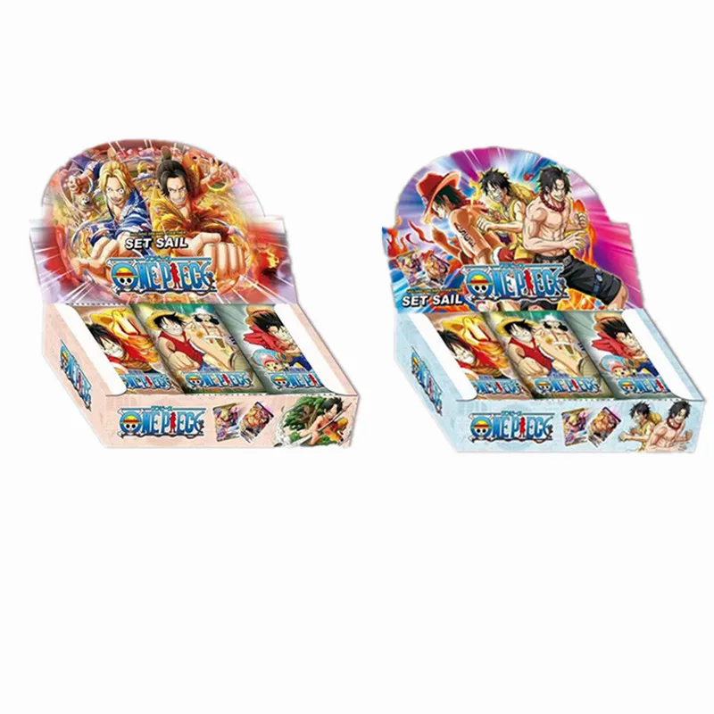 Japan Anime One Piece Rare Cards Box Luffy Zoro Chopper Bounty Collections CCG Card Collectibles Games Child Toys Hobbies