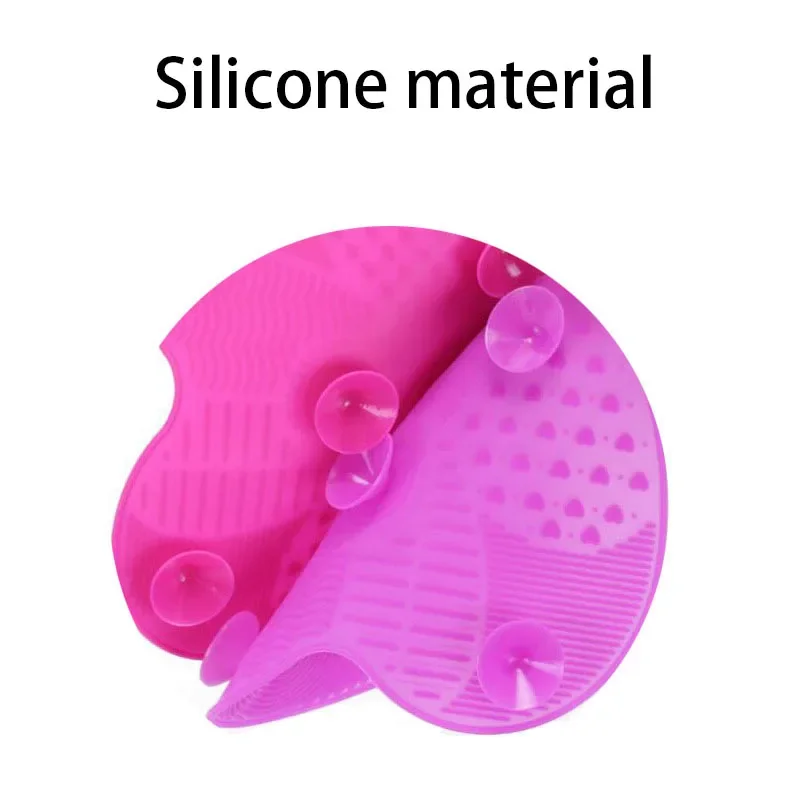 Silicone Brush Cleaner Pad, Maquiagem De Lavagem, Gel Mat Limpeza, Maquiagem Fundação, Scrubber Board, Cosméticos, Mais Novo