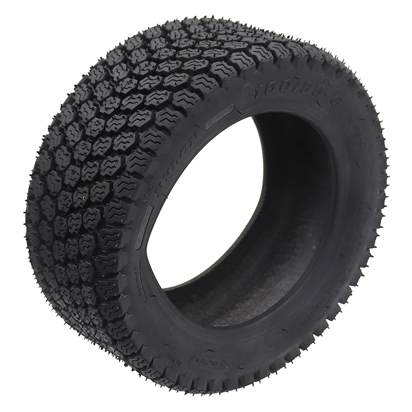 100/55-6 Tubeless Tire Slick Vacuum Tyre for Electric Scooter Go Karts ATV Quad Bike OFF-Road