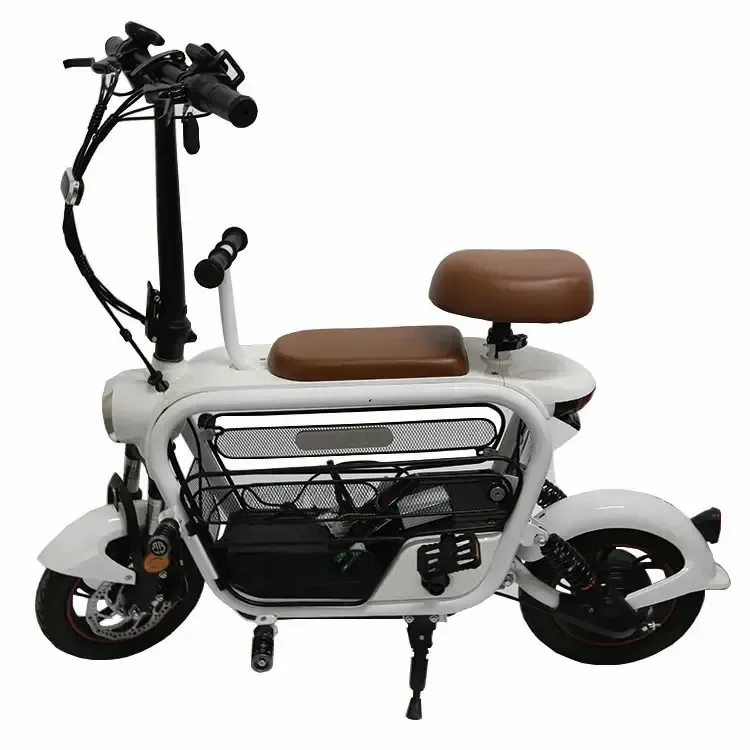 

New Style Multifunction City E bike 8 Inch Full Suspension Lady Electric City Bike