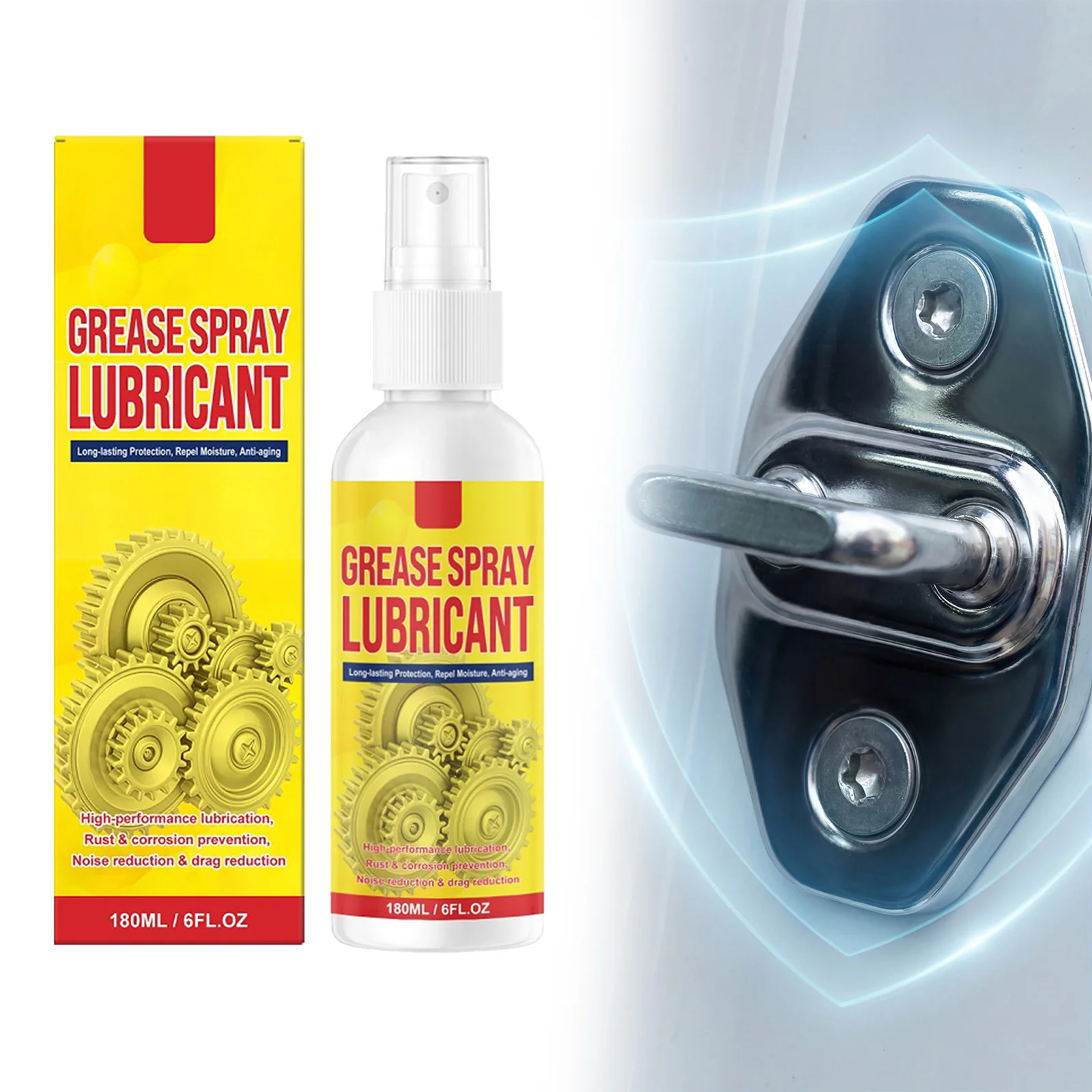 Iron Eraser Rust Remover Spray Multi Purpose Multi-Function Rust Removal Sprays for Efficient Grease & Corrosion Protection