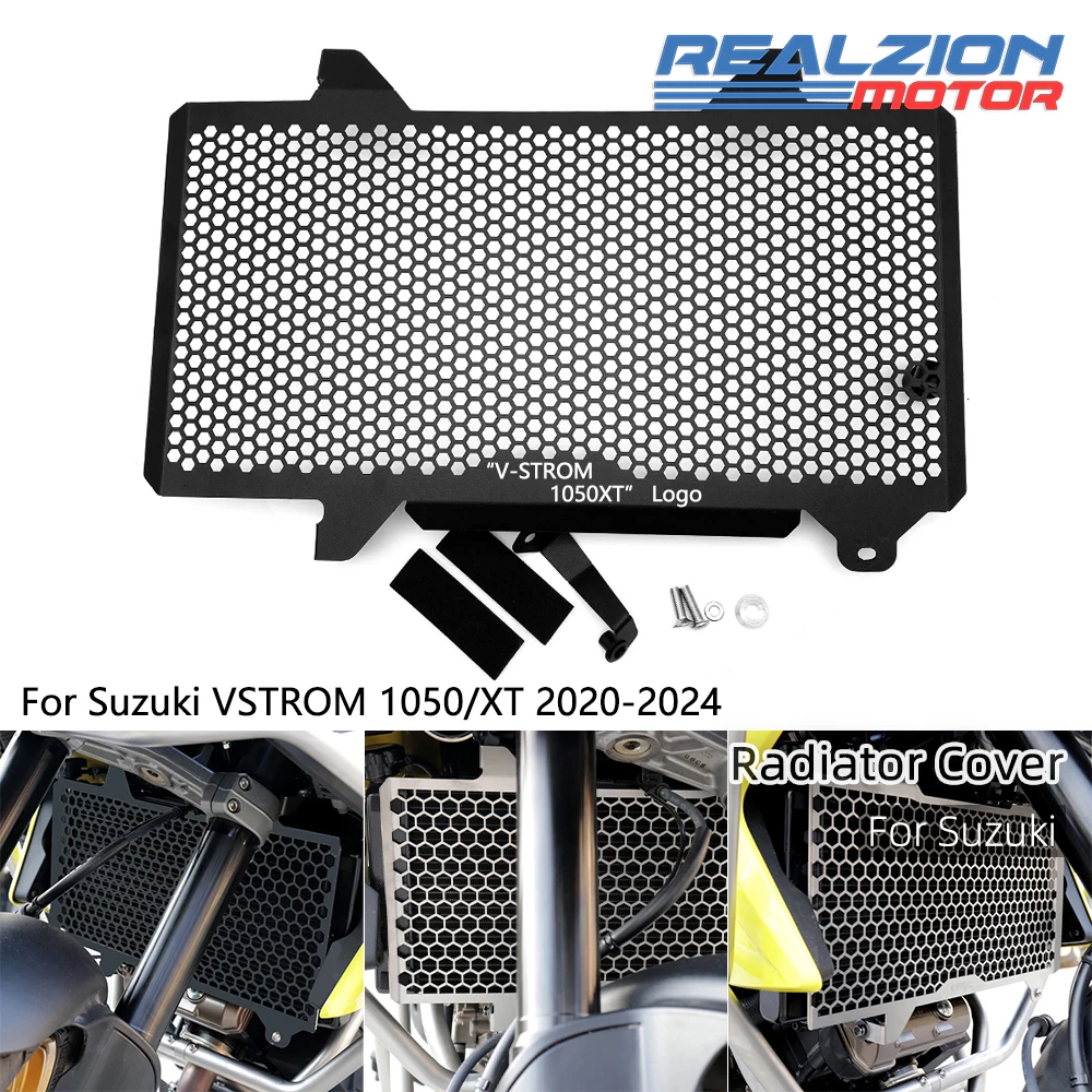 

RZ V-STROM 1050 Motorcycle Radiator Grille Grill Cover Guard Protection Protector For SUZUKI VSTROM 1050XT XT 2020-2024