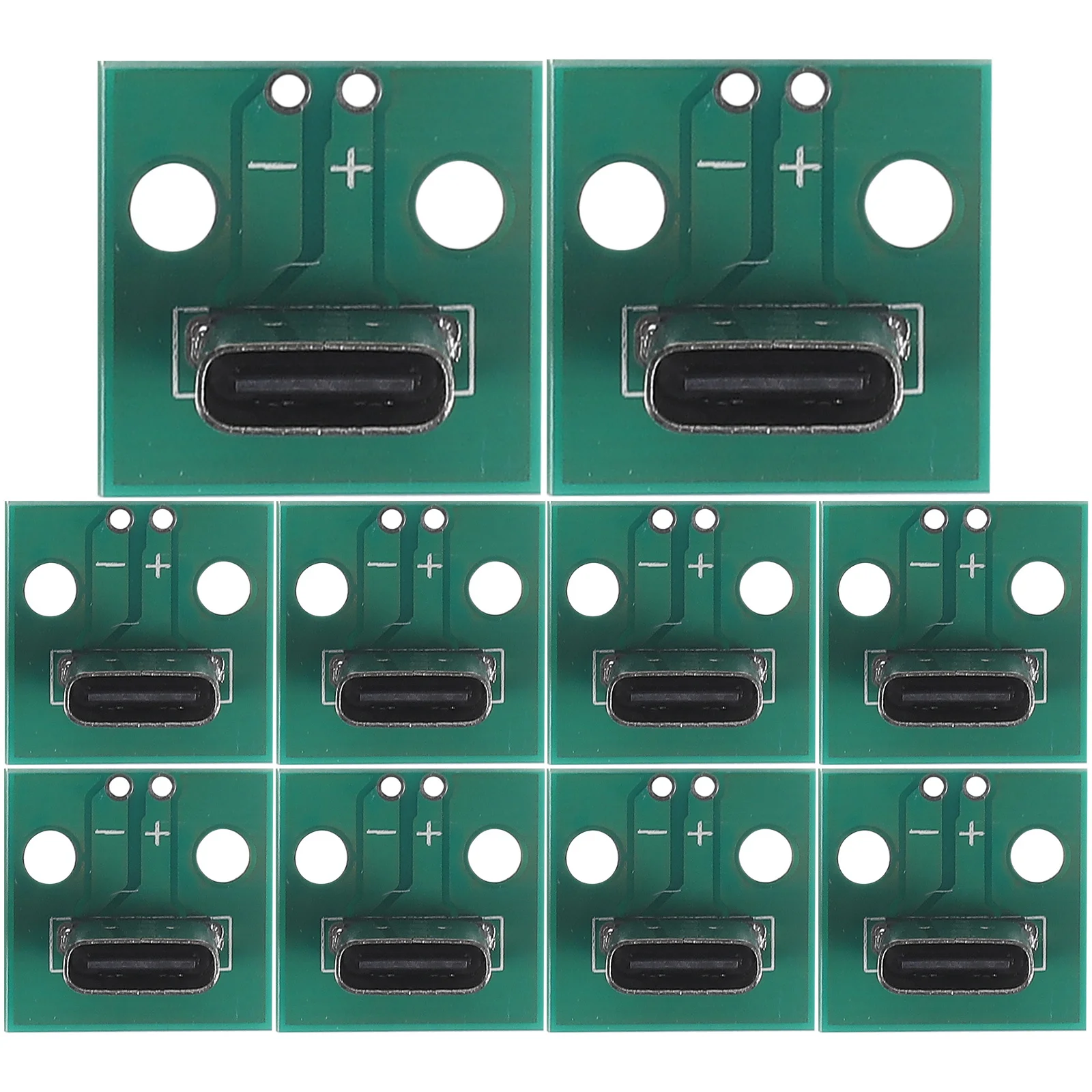 

10pcs Type-C Pcb Converter For Receptacle Adapter Data Line Usb Usb Connector Pcb Converter Board For Data Line Board