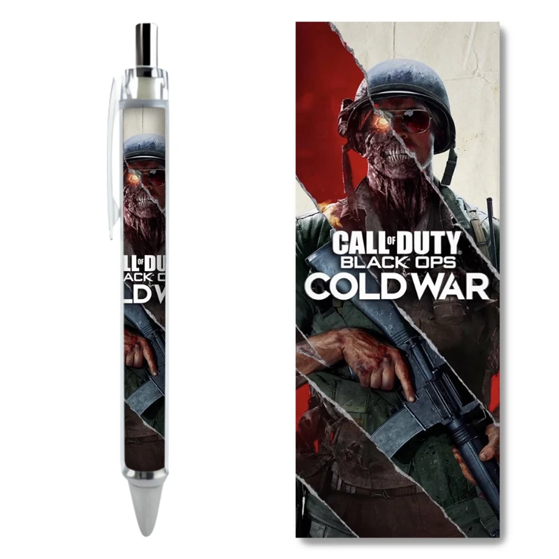 2/4PCS Call of Duty Cool Gel Pens Character Decoration Hot Selling Game Peripherals Game Character Gel Pens Pretty Stationery