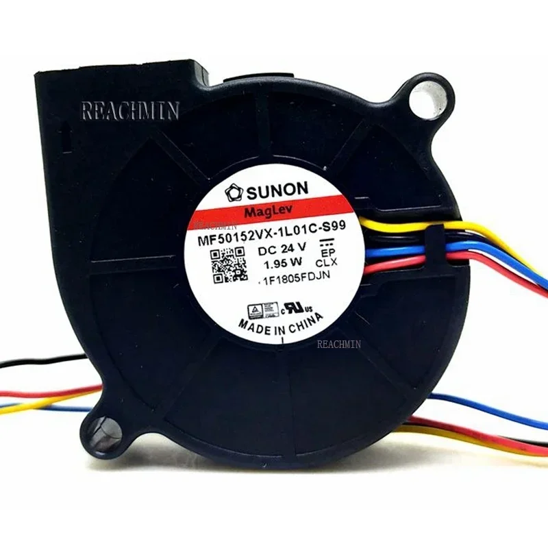 

5015 Fan for Sunon 3D Printer MF50152VX-1L01C-Q99 MF50152VX-1L01C-s99 DC 24v 1.95W PWM Cooling 50*15MM