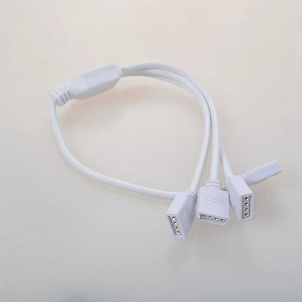 2 قطعة 4 دبوس Led قطاع موصلات كابل عدة ل Rgb 5050 3528 شرائط الضوء مع 8 ذكر المقابس Diy بها بنفسك تركيب لا لحام #5