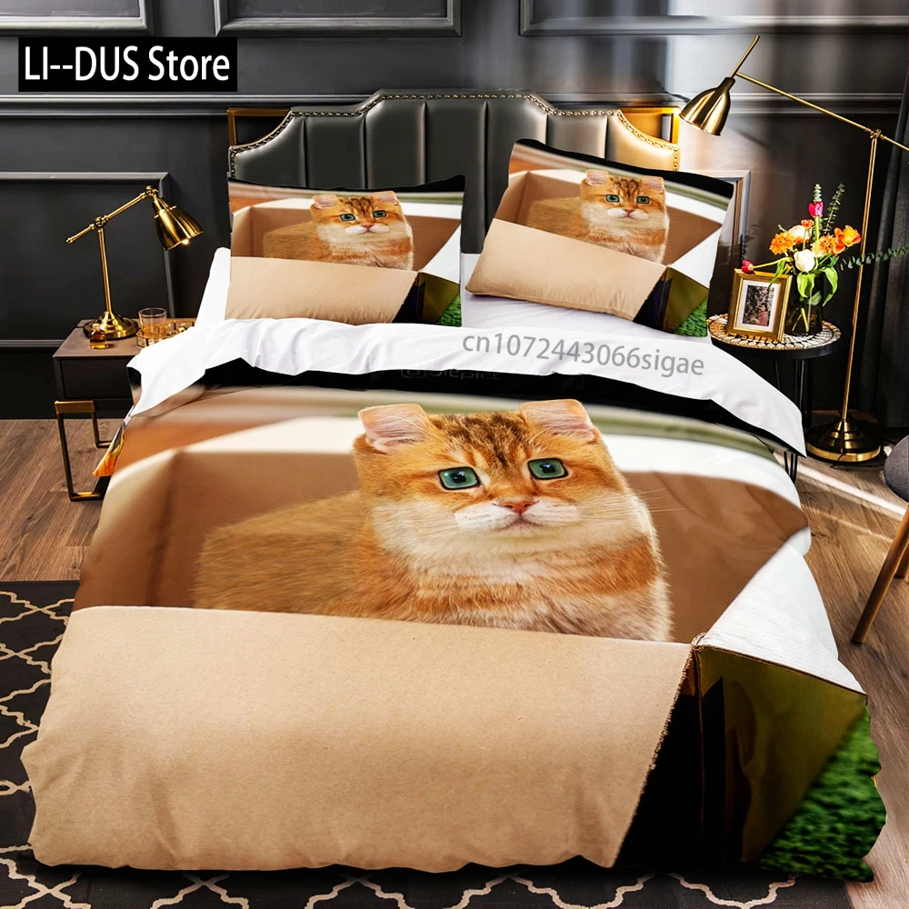 

Cube-Animals Bedding Set Single Twin Full Queen King Size Deer Bed Set Aldult Kid Bedroom Duvetcover Sets 3D Print 030