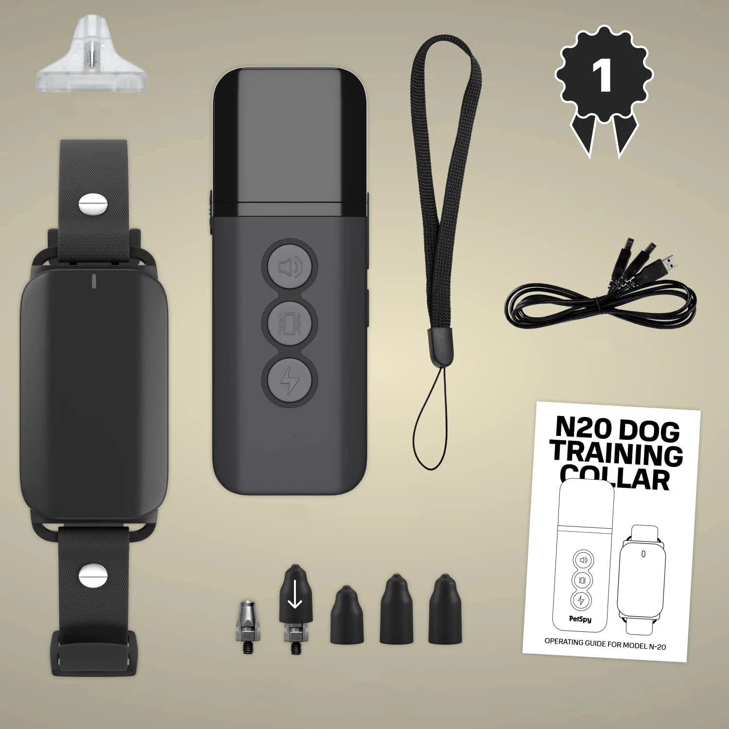Electric Dog Training Collar Automatic Anti Barking Rechargeable Stop Barking Vibration Waterproof