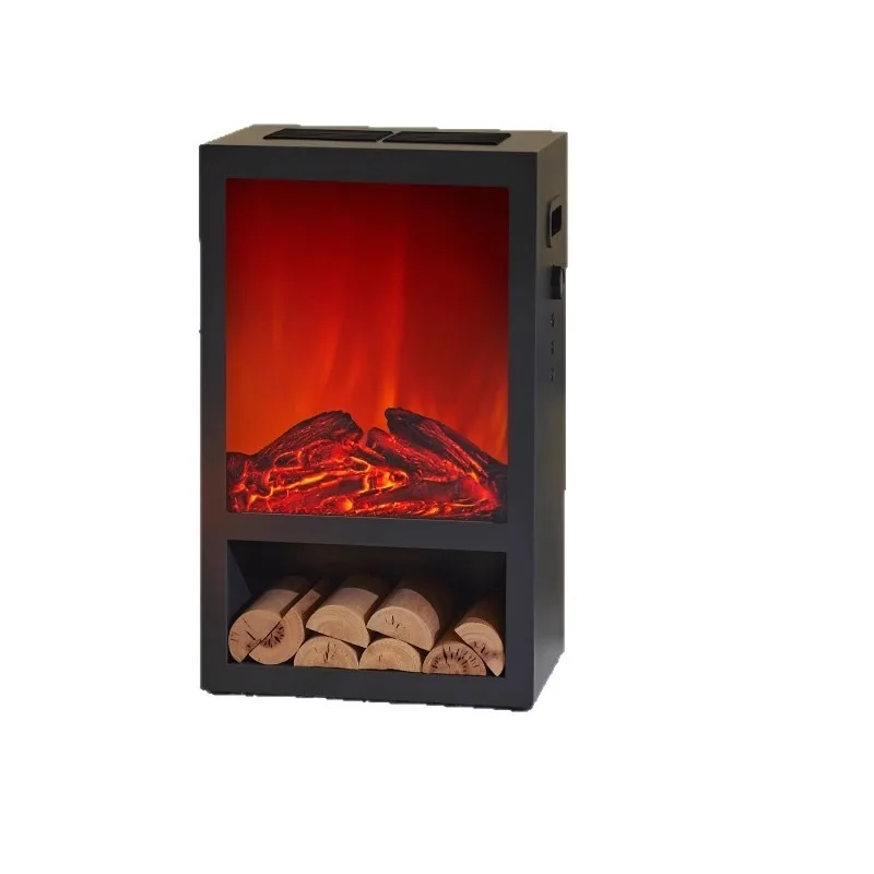 Nordic heater, electric heater, household simulated flame wood fireplace