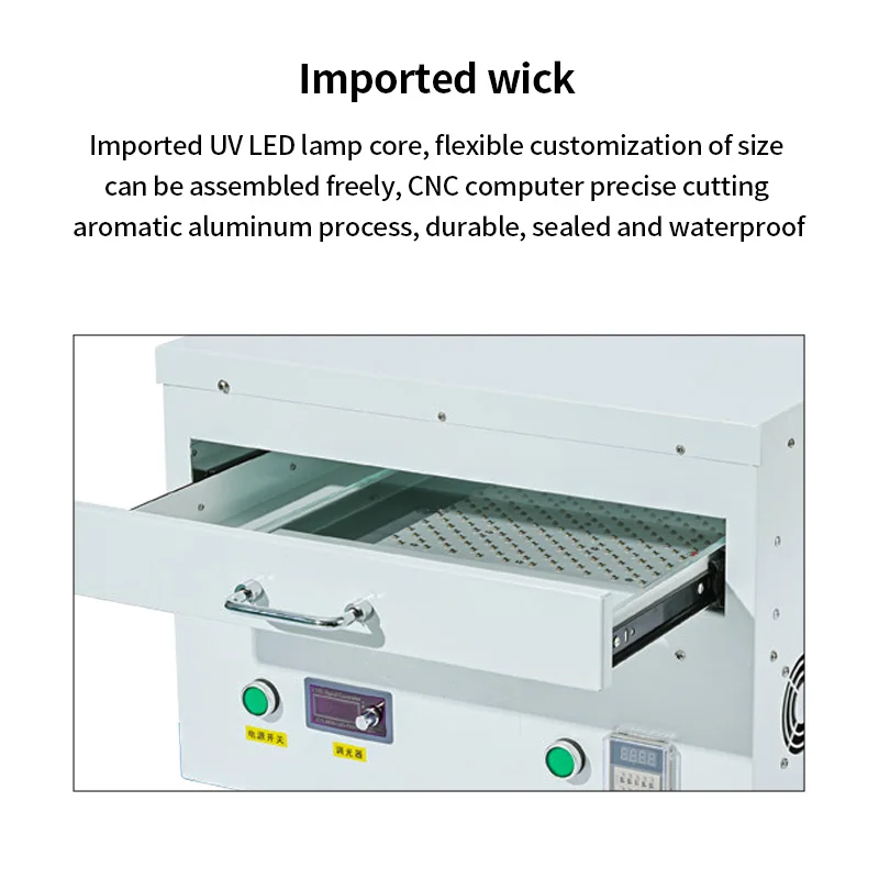UV-LED glue remover, semiconductor chip, UV film curing lamp, customizable LED glue remover