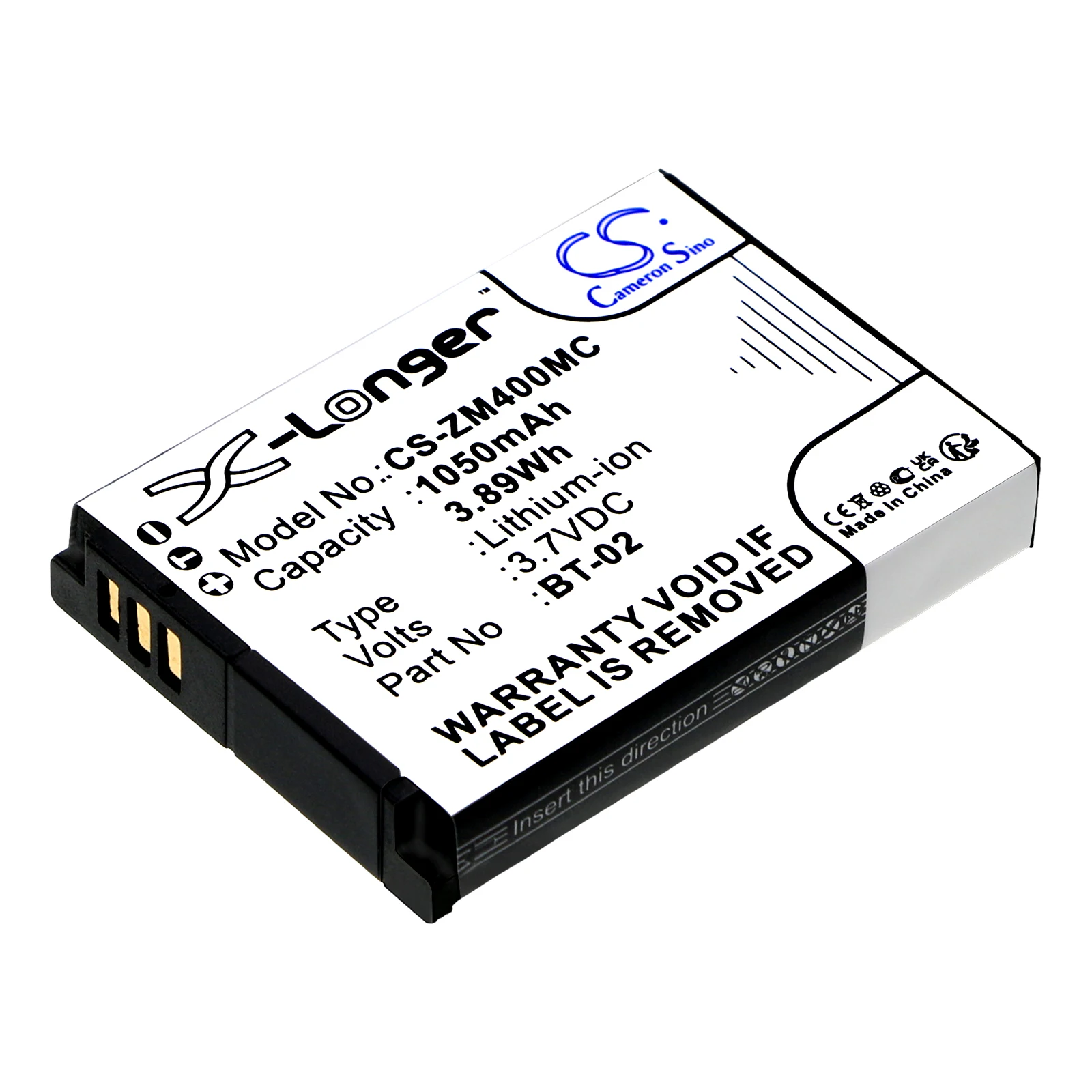 

Li-ion Camera Battery for SeaLife, 3.7V, 1050mAh, Compatible Models: DC2000, DC2000 Pro