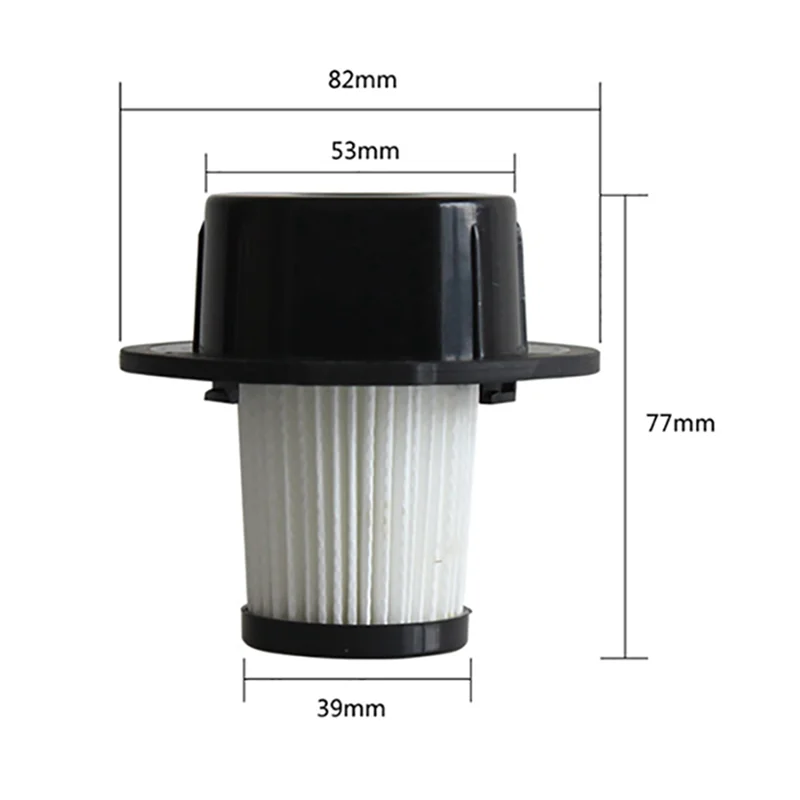 FZFZ 2 قطعة استبدال فلتر HEPA فراغ ل Karcher VC4I مكنسة كهربائية لاسلكية ملحق مرشحات قابلة للغسل قطع الغيار