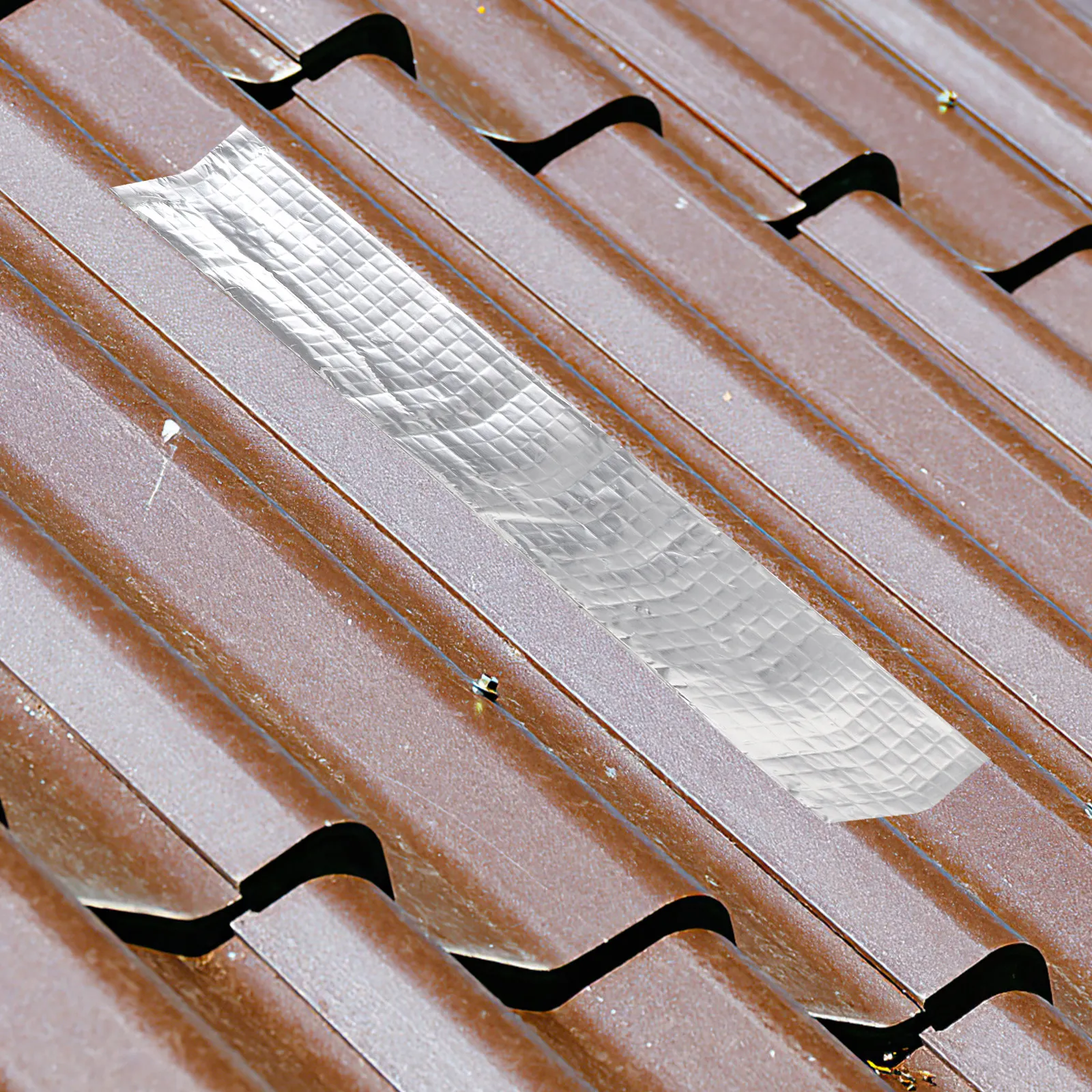 2Pcs Roof Repair Tape Butyl Waterproof Sealant for Cracks Leak Prevention Sunroom Rv Coverage Heavy Duty Adhesive Solution