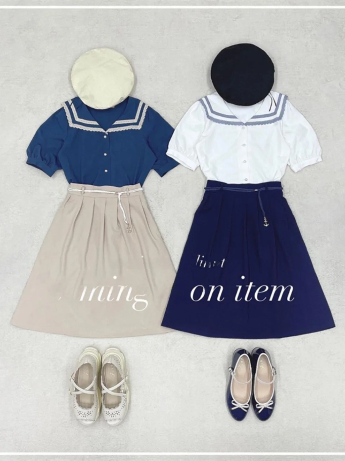 

Летняя юбка в винтажном морском стиле с эффектом омоложения, в студенческом стиле, с подвеской-якорем, универсальная плиссированная юбка с высокой талией из полиэстера