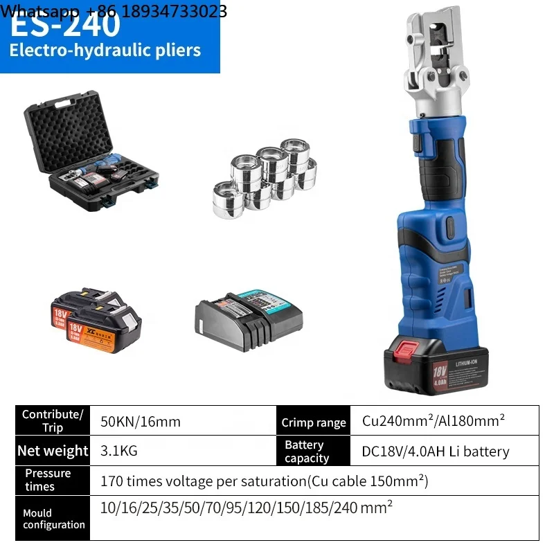 XC - ES 240 Electro Hydraulic Crimping Plier