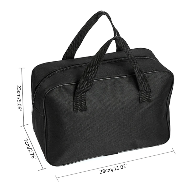 Borsa per attrezzi per la manutenzione portatile borsa per attrezzi da elettricista resistente all'usura in tessuto Oxford borsa per il trasporto della pompa dell'aria dell'auto Drop Shipping