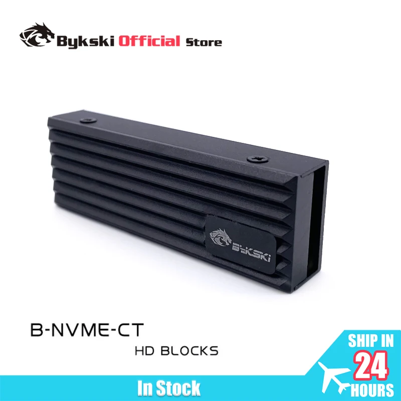 

Bykski B-NVME-CT /M.2 NVMe Heatsink for 2280 M.2 NVMe SSDs / for Chia XCH Heat Dissipation /Metal Armor Effective Passive Cooler