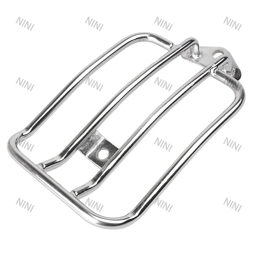 

Chrome Motorcycle For Harley Sportster XL 883 1200 Custom Low Nightster Roadster etc. Sissy Bar Backrest Luggage Rack Back Rest