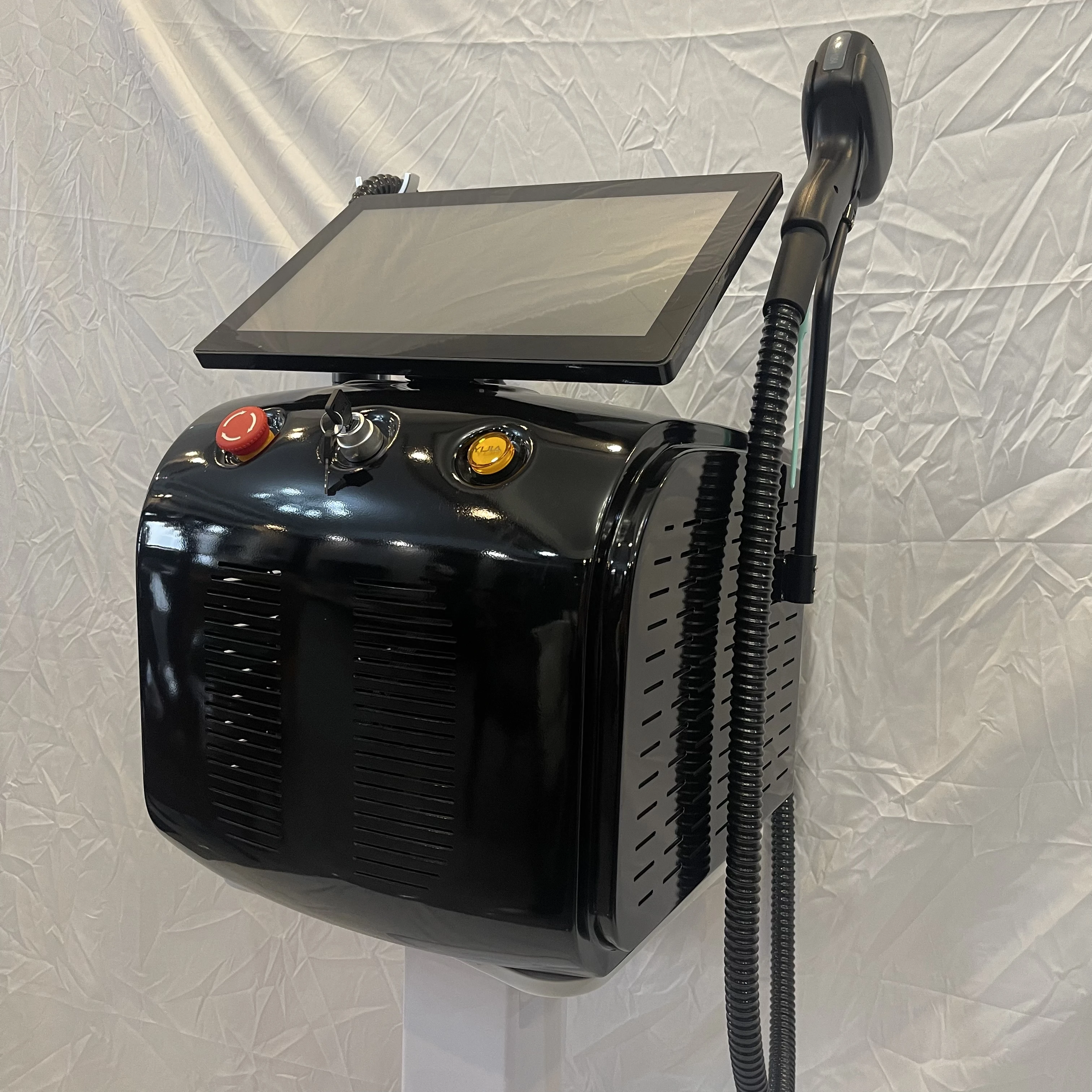 Professional 2in1 Diode Laser Hair Removal & Tattoo Removal Machine 4 Wavelengths 755nm 808nm 940nm 1064nm Ice Cooling for Salon