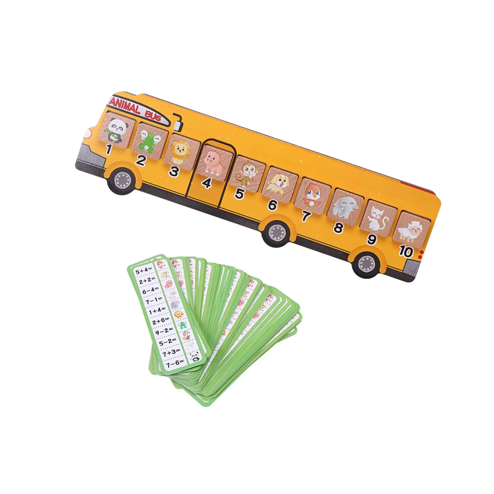 Gry do liczenia liczb Pomoce dydaktyczne dla przedszkola w klasie 3, 4, 5 lat