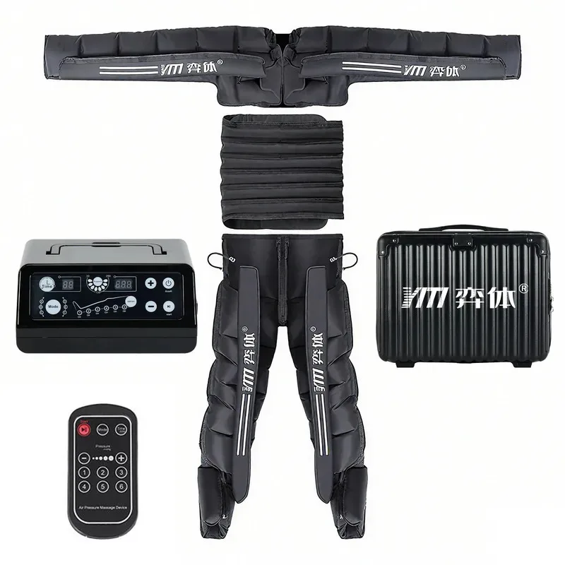 

YITI Leg Pressure Therapy System Whole-Body Pneumatic Lymphatic Drainage Machine Air Compression Foot Massager 6 Chambers