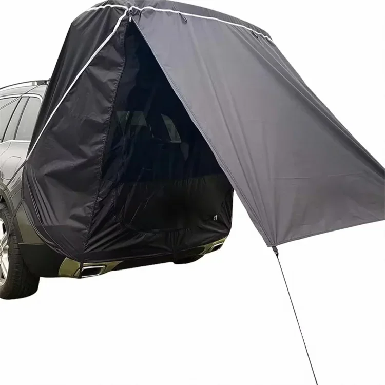 

New Portable Camping Pop Up Car Tent Modern Car Tent Outdoor Sunshade Car Tailgate Tent Suv