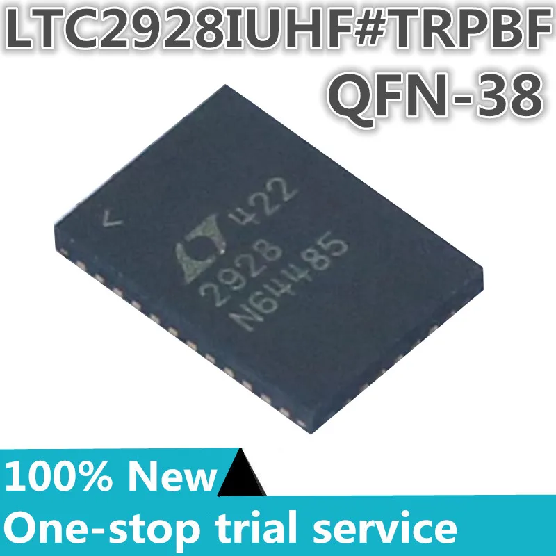 

2-100pcs %New original LTC2928IUHF#PBF LTC2928IUHF#TRPBF Silk screen 2928 QFN38 Power management monitoring chip ic