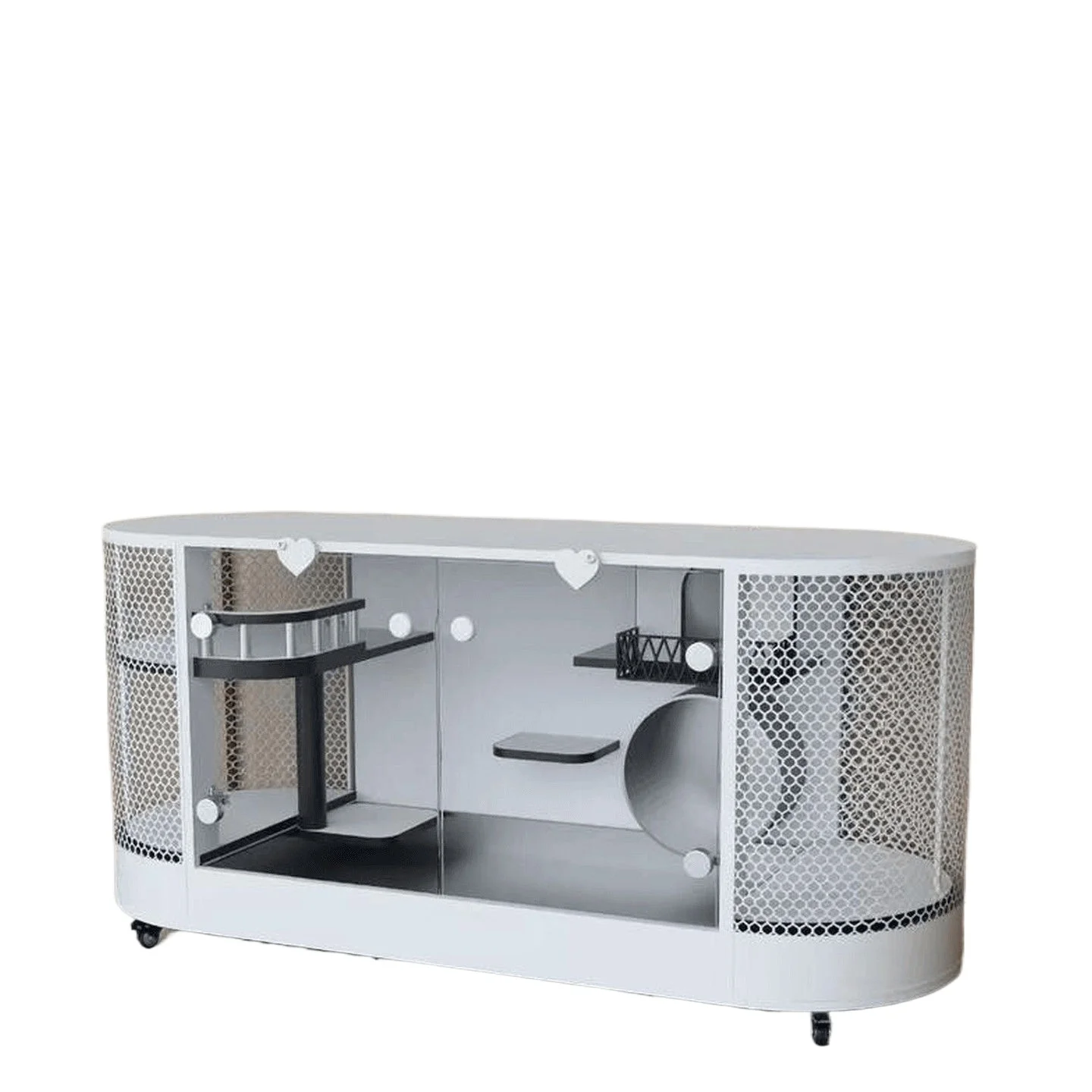 

Luxury Large Chinchilla Villa Transparent Panoramic Household Indoor Chinchilla Cage Cabinet Pet Cage