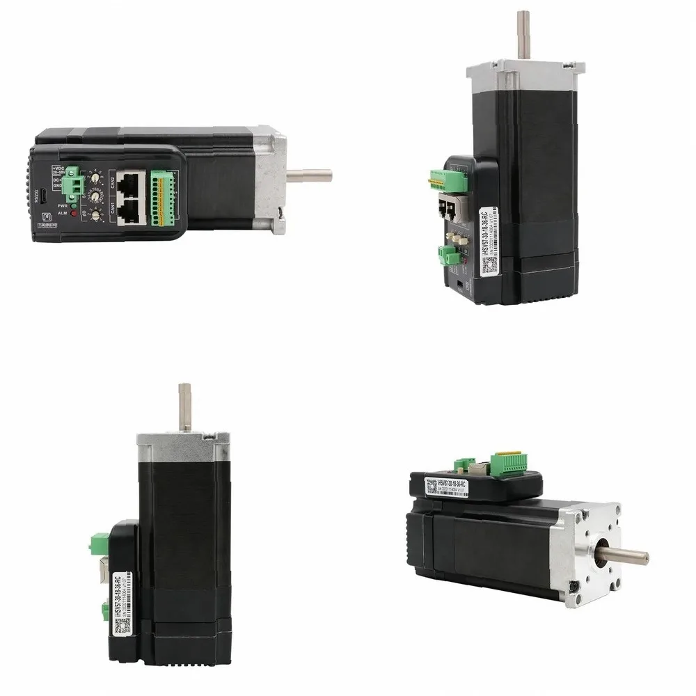 Integrated Servo Motor 36VDC 180W 3000rpm for AGV CANBus Modbus