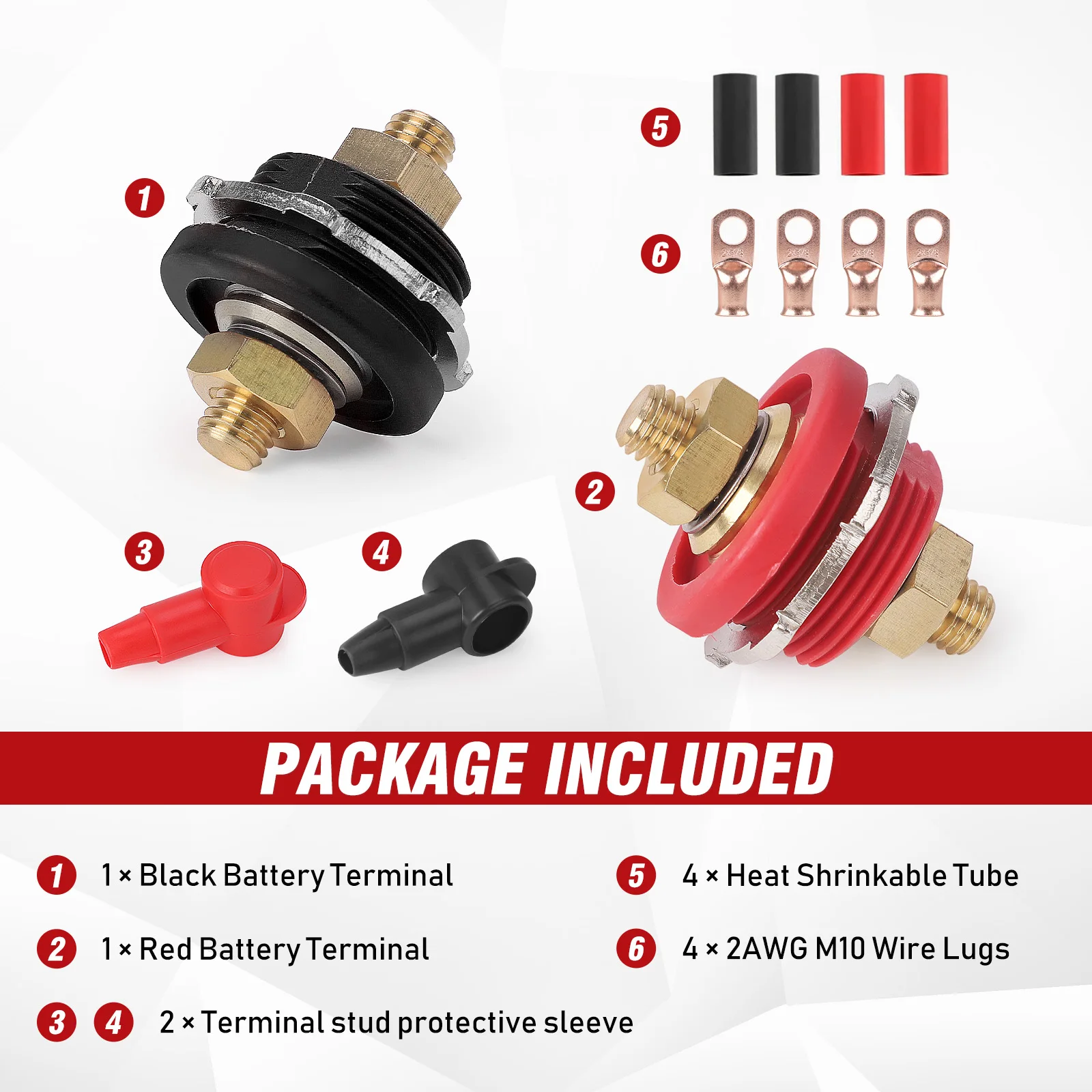 3/8 مسمار البطارية عن بعد تقاطع الطاقة 300A 24 فولت آخر محطة عدة Connecto الثقيلة لسيارة التخييم RV شاحنة قارب أداة الدائرة الكهربائية #3