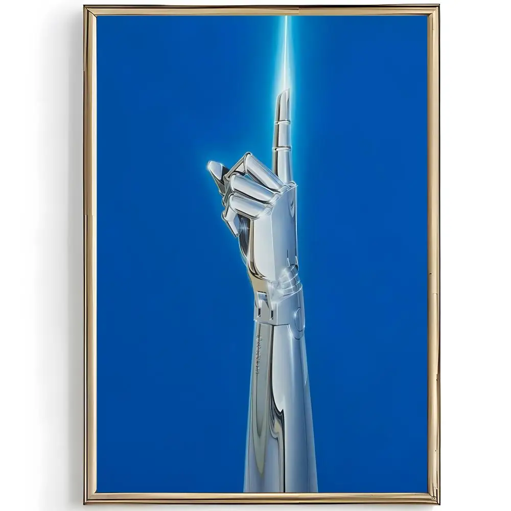 Retro Sci-Fi Artist H-Hajime Sorayama Poster Unique Home Decoration Ideas & Stylish Interior Art