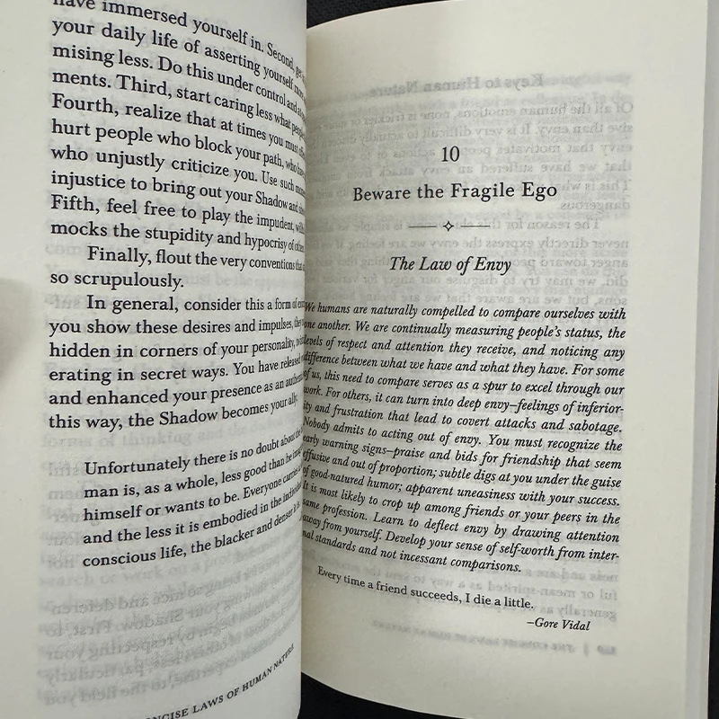 The Concise Laws of Human Nature By Robert Greene English Paperback Book Psychology Self‑Help Social Behavior Reading Book