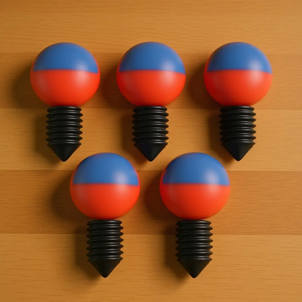 

Набор из 5 заглушек для отверстий кухонной раковины с красно-синими индикаторами горячей/холодной воды, универсальные заглушки для отверстий под смеситель для кухни и ванной комнаты