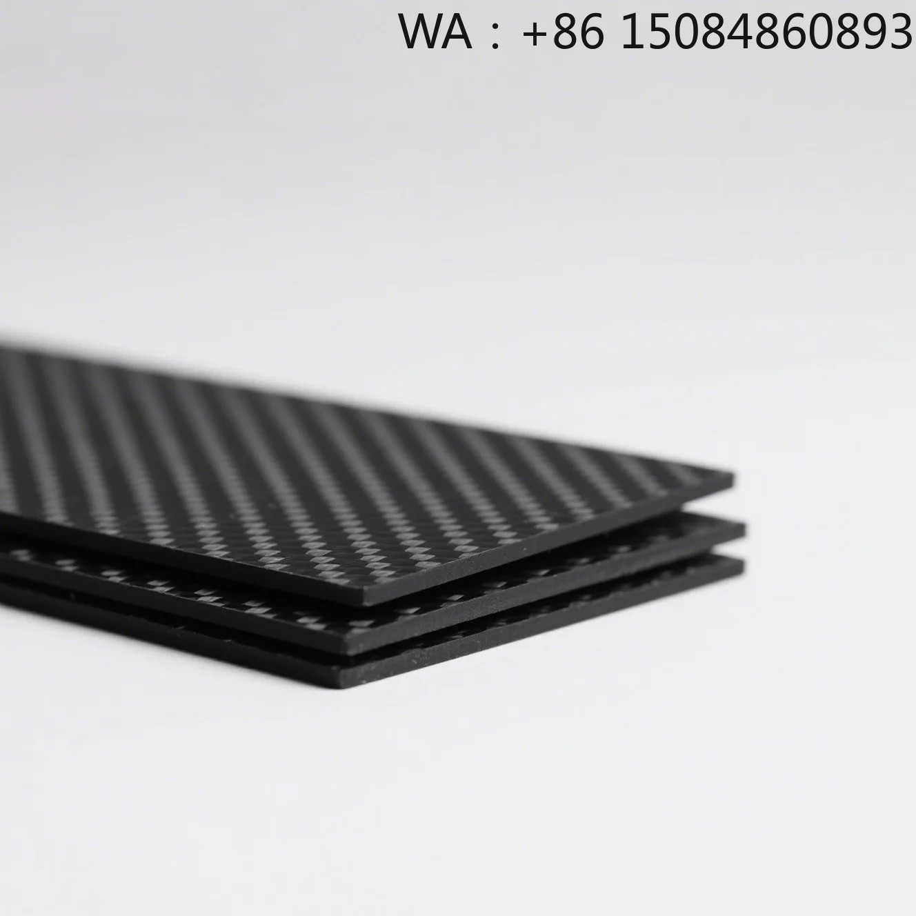 

Custom CNC Cutting Service 1mm Black Carbon Fiber Sheet Plate Glossy Matte High Precision Drone Spare Parts