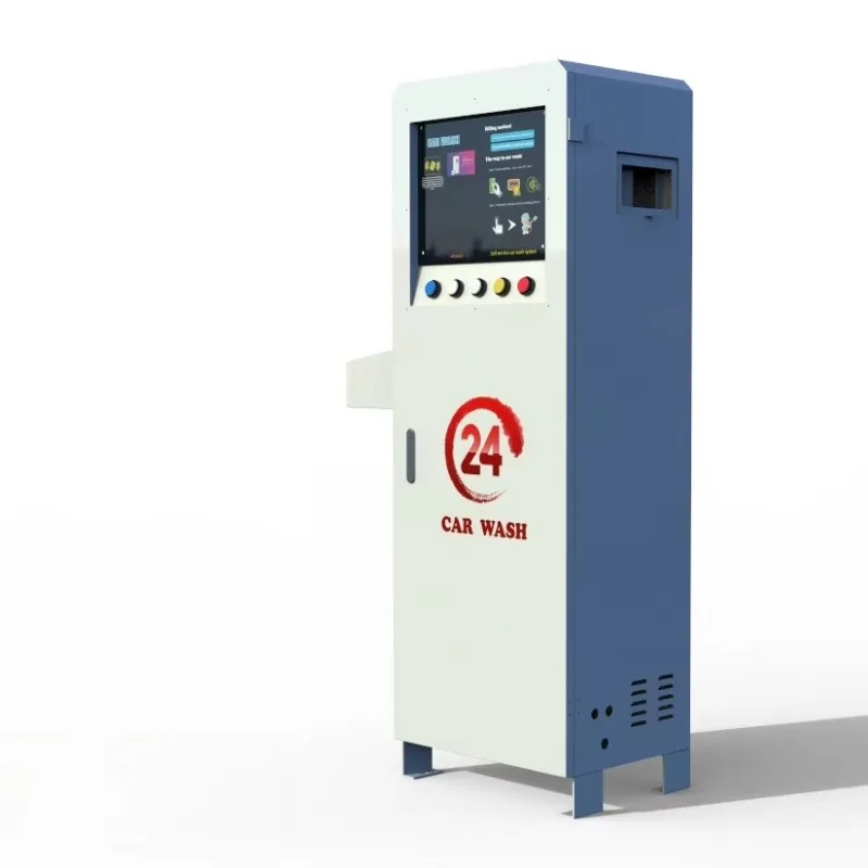 

Custom Self-service Car Washing Machine Supports Banknotes/coins/VIP Cards and Management System Car Washing Station