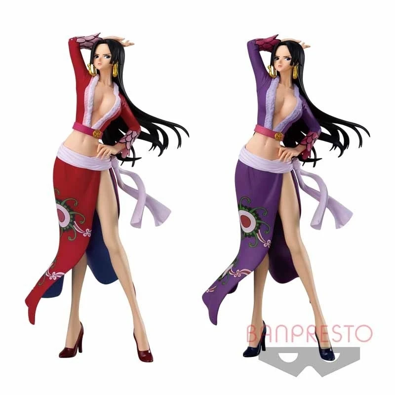 

Bandai 22Cm GLITTER & GLAMOURS Boa Hancock Action Figure ONE PIECE Anime Figure Toys For Kids Gift Collectible Model Ornaments