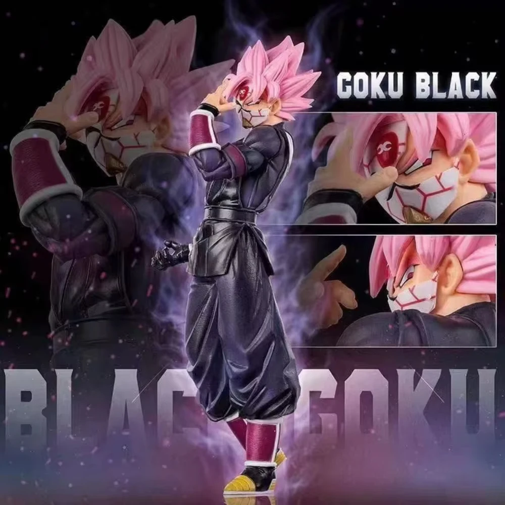 Figura de Super Dragon Ball Heroes, Zamasu, Goku Negro, 25 cm, Figuras de Acción de PVC, Estatua GK, Modelo Coleccionable, Juguetes para Niños, Regalos