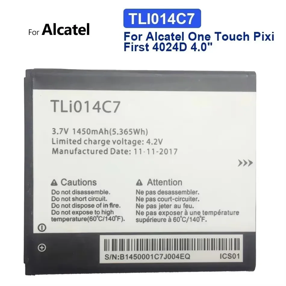 Battery 1450mAh-5000mAh For Alcatel One Touch Pixi 4 Plus Power 8 8.0 3G First 4024D 4.0